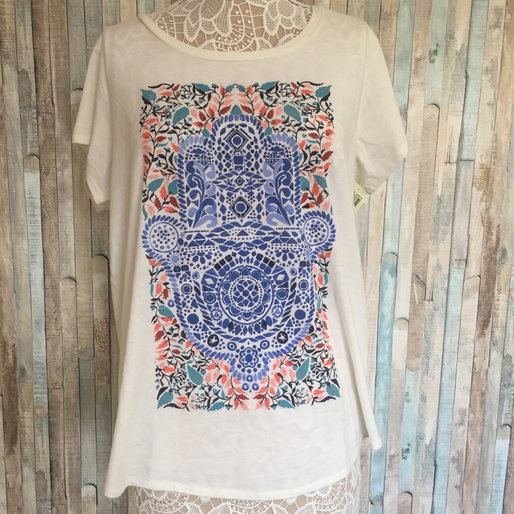 New Lucky Brand Graphic Women's Shirt